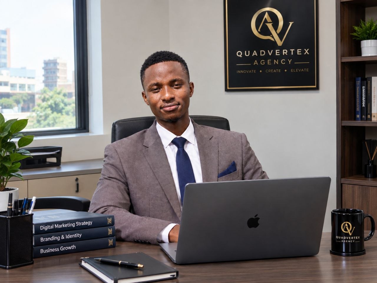 Founder & Creative Director of QUADVERTEX AGENCY